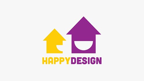Logotipo Happy Design Logo