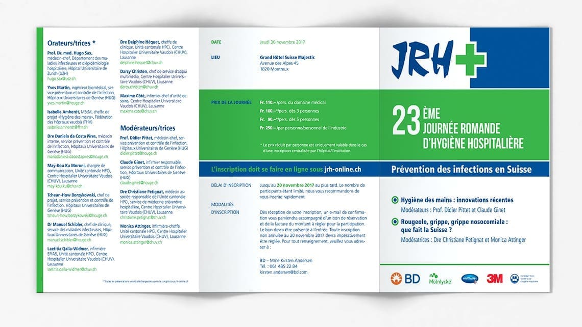 JRH : Journée Romande d’Hygiène Hospitalière
